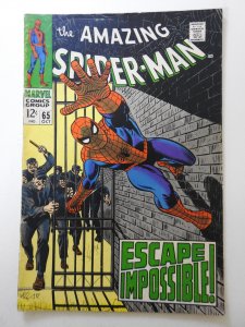 Amazing Spider-Man #65 (1968) Escape Impossible! Solid VG Condition!