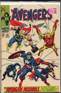 The Avengers #58 (1968) The Avengers