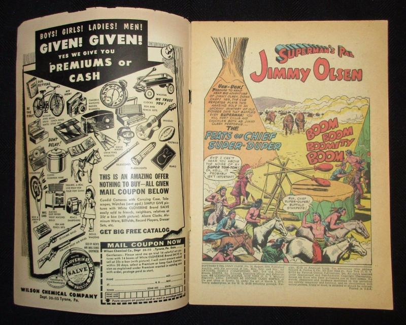 Superman's Pal Jimmy Olsen #14 - The Boy Superman! (DC, 1956) - VG+