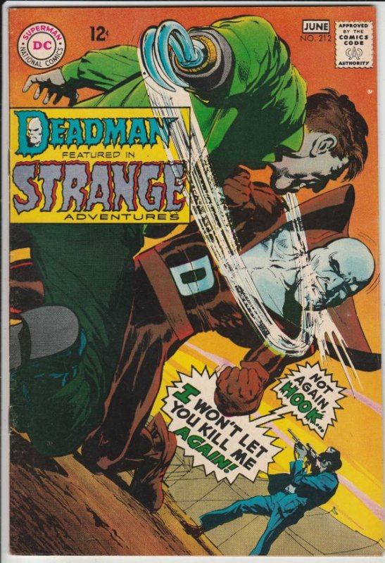 Strange Adventures #212 (Jun-68) VF+ High-Grade Deadman