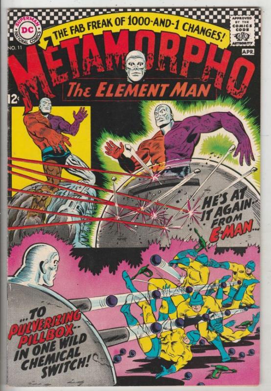 Metamorpho the Element Man #11 (Apr-67) NM- High-Grade Metamorpho, Simon Stag...