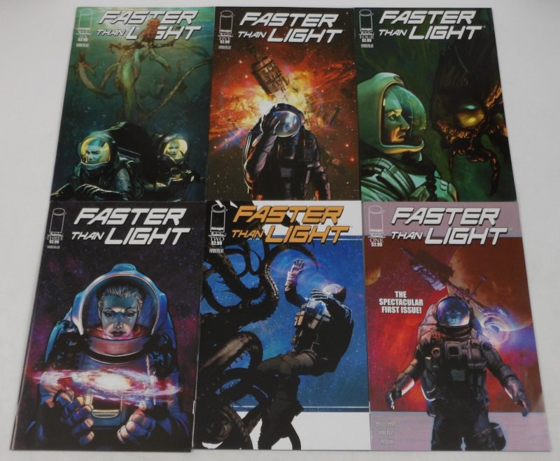 Faster Than Light #1-10 VF/NM complete series Brian Haberlin ; Image
