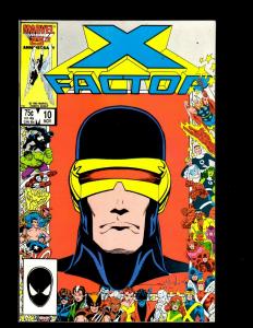 Lot of 12 X-Factor Marvel Comic Books #9 10 11 12 13 14 15 16 19 21 22 23 SM21