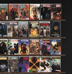 Huge Lot 150+ Comics with Darth Vader, Princess Leia, Star Wars: Yoda & More!