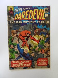 Daredevil #19 (1966) VG- condition ink on cover