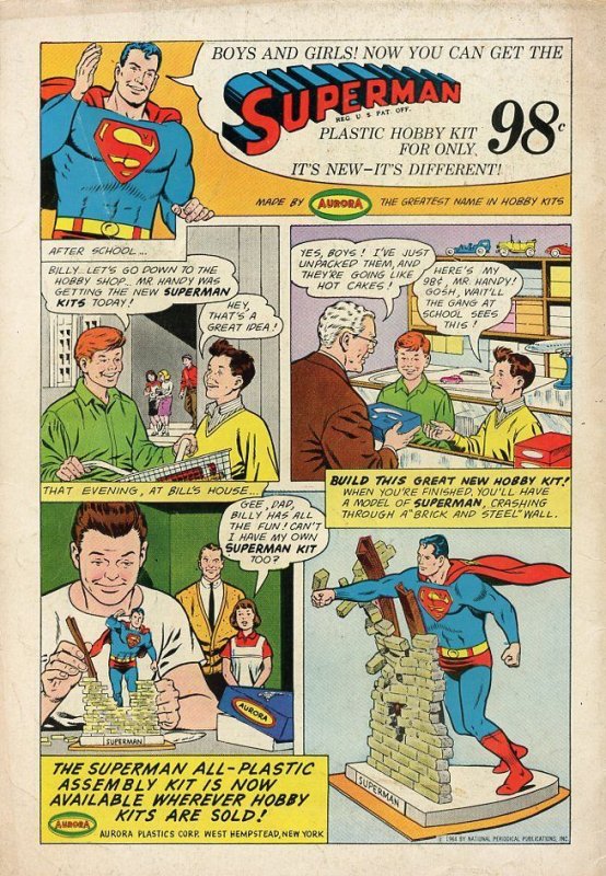 DC Comics Adventure Comics #322 (1964) Comic Book Grade GD+ 2.5