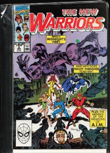 The New Warriors #2 (1990) New Warriors [Key Issue]