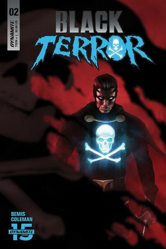 BLACK TERROR (2019 DYNAMITE) #2 CVR A RAHZZAH PRESALE-11/06