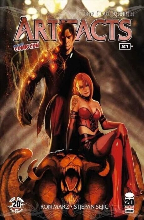 ARTIFACTS #21 COVER B NYCC 2012 EXCLUSIVE TOP COW NM.