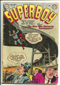 Superboy #28 1953-DC-Win Mortimer cover-Curt Swan art-G