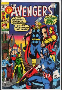 The Avengers #92 (1971) The Avengers