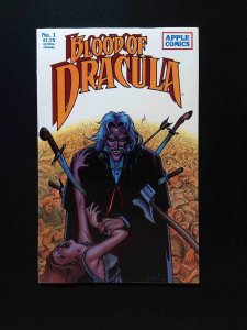 Blood of Dracula #1  Apple Comics 1987 VF+