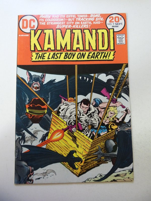 Kamandi, The Last Boy on Earth #9 (1973) FN+ Condition
