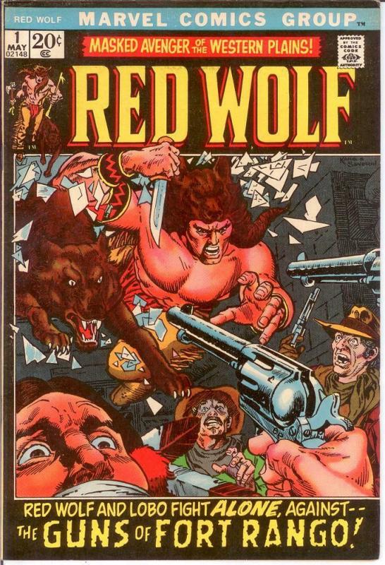 RED WOLF 1 VF+ May 1972 COMICS BOOK