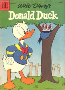 Donald Duck (Walt Disney's ) #55 FAIR ; Dell | low grade comic