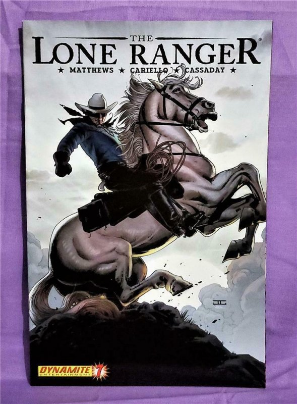 THE LONE RANGER #7 - 10 Sergio Cariello Brett Matthews (Dynamite, 2007)!