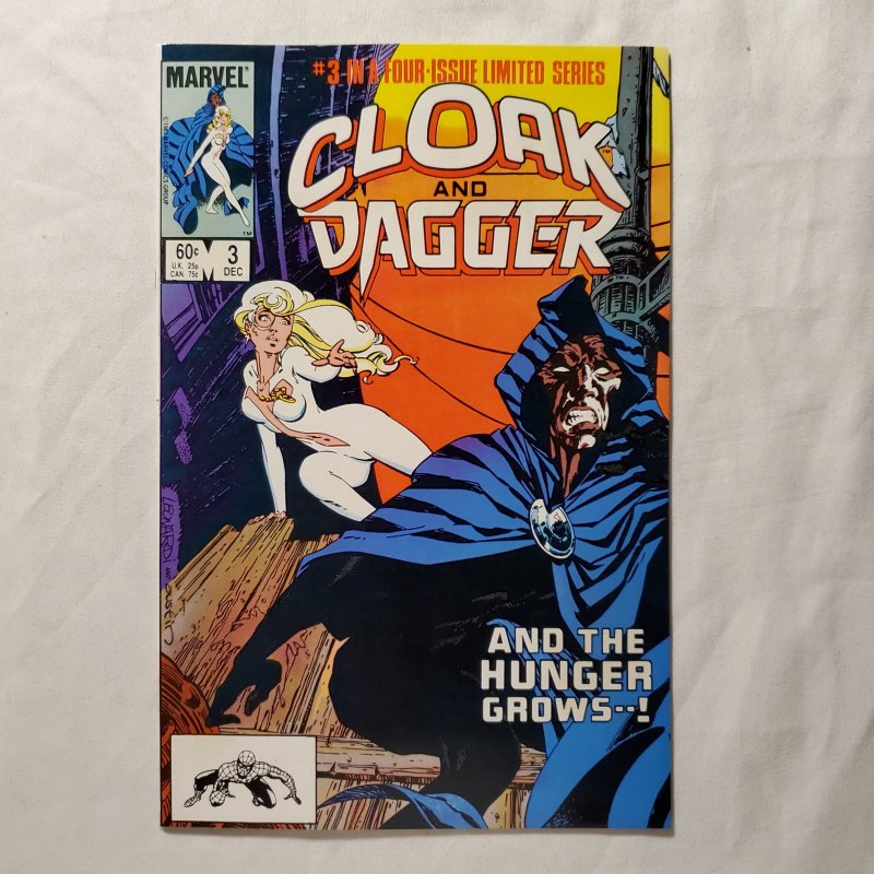 Cloak and Dagger 3 Near Mint- Cover by Terry Austin