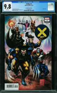 X-MEN #1 (CGC 9.8)  Whilce Portacio Variant Cover