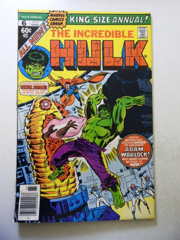 The Incredible Hulk Annual #6 (1977) FN Condition