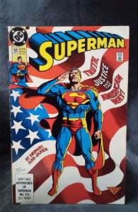 Superman #53 1991 dc-comics Comic Book