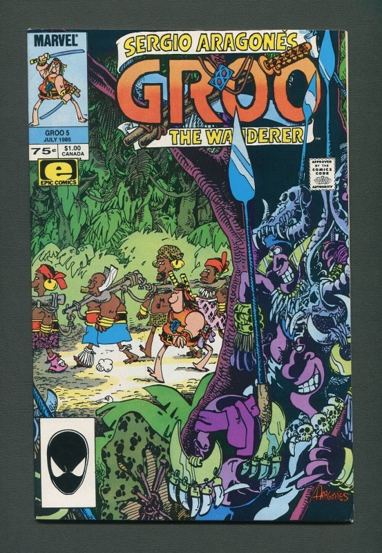 Groo The Wanderer #5  / 9.2 NM-  /  July 1985