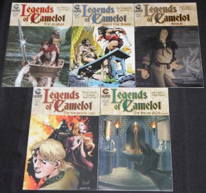 Modern Caliber LEGENDS OF CAMELOT 5pc Count High Grade Comic Lot Fantasy