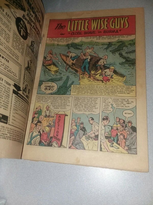 Daredevil #130 Little Wise Guys 1956 Lev Gleason golden age Charles Biro cover