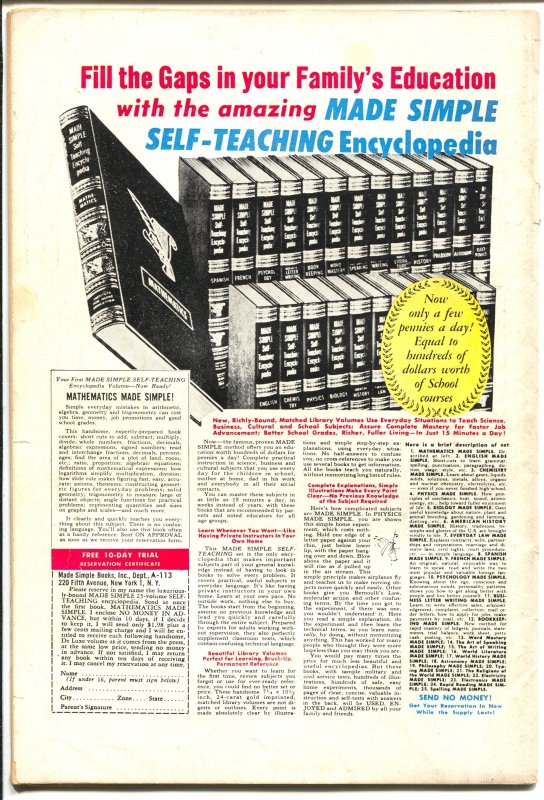 Adventures Into The Unknown #121  1960 - ACG  -VG - Comic Book