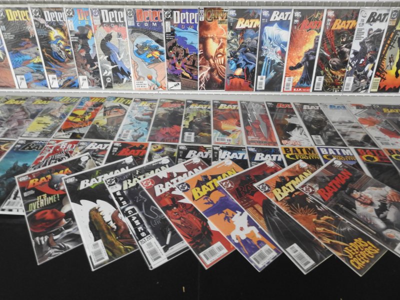 Huge Lot 160+ Mostly Batman and Detective!! Holey Moley Batman! Avg VF-NM Cond!!