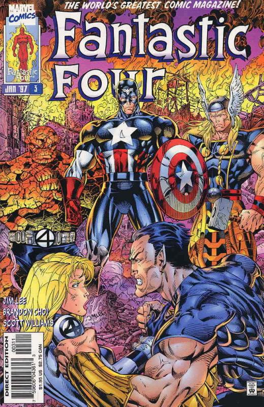 Fantastic Four (Vol. 2) #3 VF/NM; Marvel | save on shipping - details inside