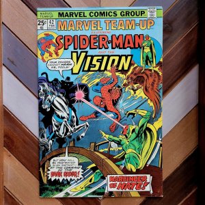 Marvel Team-Up #42 FN/VF (Marvel 1976) feat Spider-Man & Vision, MVS in-tact