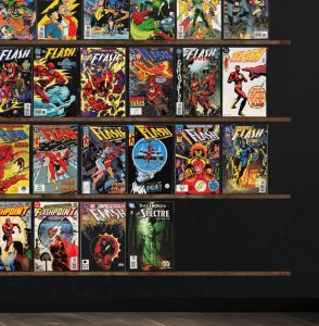 Huge Lot 150+ Comics with The Flash, The Spectre, Infinity, Inc. & More!