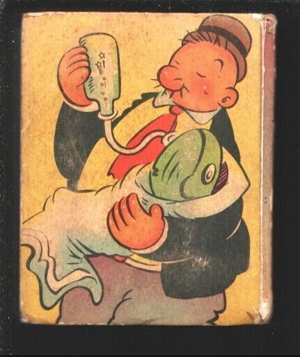 Wimpy #1458 1939-The Hamburger Eater-Popeye & Olive Oyl -E. C. Segar art-Elus...
