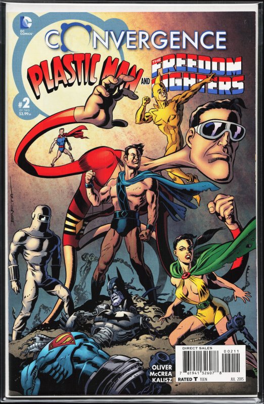 Convergence Plastic Man and the Freedom Fighters #2 (2015) Freedom Fighters
