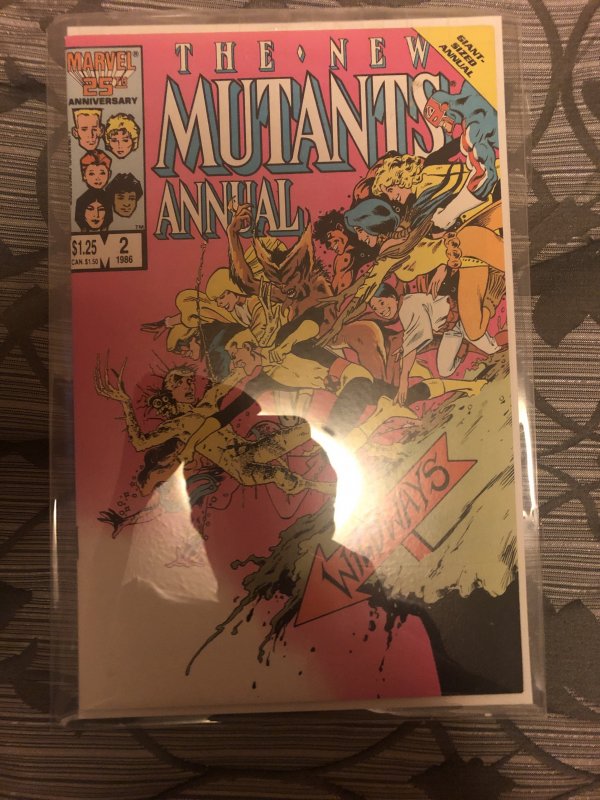 Mutants annual 2 first us app psylocke