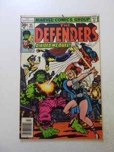 The Defenders #45 (1977) VF condition