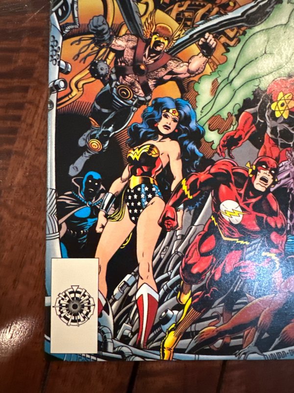 Justice League America #0 Zero Hour Logo Variant (1994)
