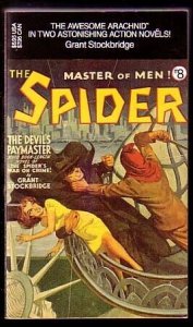 SPIDER-PULP-PAPERBACK #8- WEIRD MENACE VF