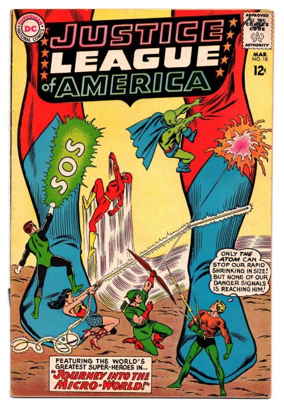 Justice League of America #18 (Mar 1963, DC) - Very Good