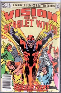 Vision and the Scarlet Witch #4 Newsstand Edition (1983, Marvel) NM-