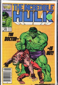The Incredible Hulk #320 (1986) Hulk