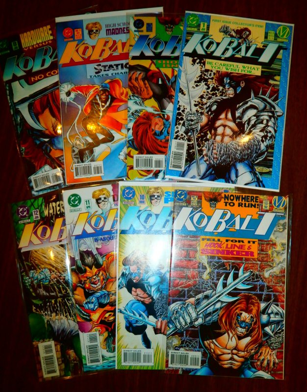 Kobalt   #1,6-12 (set of 8) DC/Milestone, Rozum/Battle