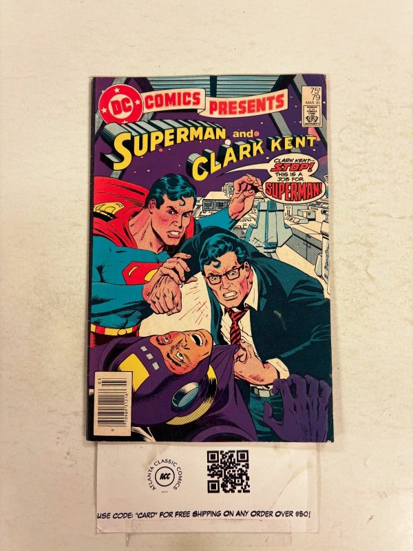 DC Comics Presents #88 VF DC Comic Books Superman Clark Kent 3 HH112