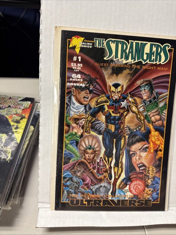 Strangers, The Annual #1 VF; Malibu | Ultraverse Steve Englehart