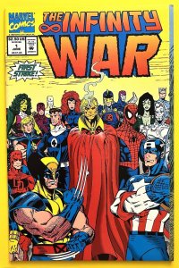 The Infinity War 1 WRAP-AROUND COVER (1992)
