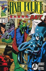 Fish Police (Marvel) #6 GD ; Marvel | low grade comic Last Issue