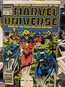 The Official Handbook of the Marvel Universe #16 (1987)