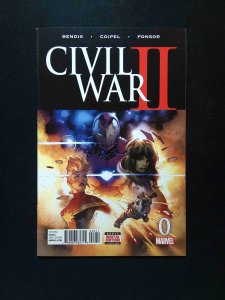 Civil War II #0  Marvel Comics 2016 NM