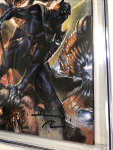 Blood Hunt (2024)  # 1 (9.9 CGC SS) Signed Jed Mackay * Marvel Comics * Larraz