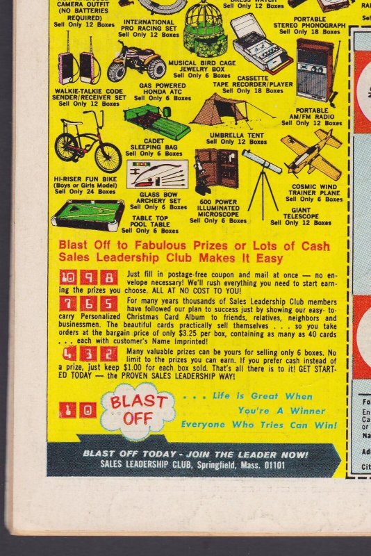 Boris Karloff #37 (Oct 1971) 4.5 VG+ Gold Key Horror Comic 